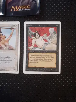 MAGIC THE GATHERING*[SERRA ANGEL] UNLIMITED+2 More See Pic of cards You get - Image 4