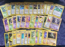 Pokemon Card Lot 18+ Holos Plus Base Cards Approx 60 Cards Total Houndoom & More - Image 2