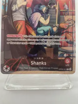 Shanks OP09-001 PSA Promo One Piece Card Game Factory Sealed - Image 2