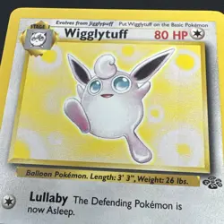 Wigglytuff 32/64 Non Holo Jungle Set Rare Pokemon Card WOTC LP Clean - Image 2