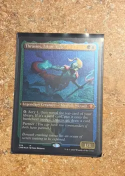 Thrasios, Triton Hero Commander Legends Foil MTG Card 538 - Image 2