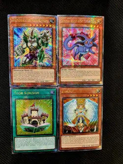 YU-GI-OH QCR card lot quarter century secret rare lot NM 1st + Limited Edition - Image 2