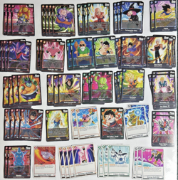 Dragon Ball Super Fusion World Lot 250 Cards w/ 4 Leaders + 13 Holo NM - Image 2