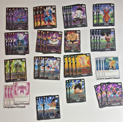 Dragon Ball Super Fusion World Lot 250 Cards w/ 4 Leaders + 13 Holo NM - Image 3