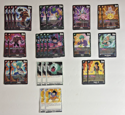Dragon Ball Super Fusion World Lot 250 Cards w/ 4 Leaders + 13 Holo NM - Image 4