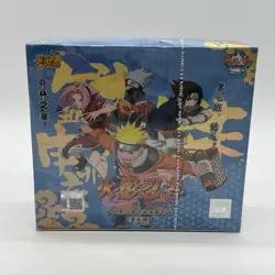 Kayou Naruto Trading Cards Tier 2 Wave 7 Display Card Box SEALED - Image 1