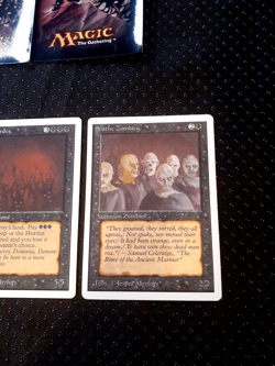 Vintage MtG *(3) Card lot UNLIMITED*DEMONIC HORDES+See Pics of cards You get - Image 4