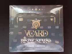 VCARD Rising Stars FIRST EDITION Booster Box SEALED w/ PROMO CARD Vtuber TCG - Image 1