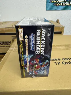 DIGIMON CARD GAME: Hackers' Slumber Sealed Booster Box BT23 English [CASE FRESH] - Image 3