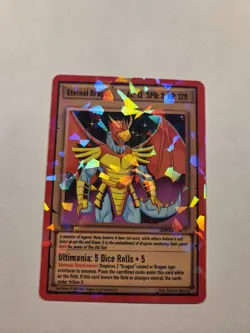 Eternal Dragon 020 /150 Epic Rarity Ward Trading Card Generation 1 Foil - Image 2