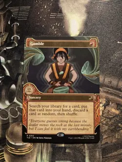MtG TCG: Avatar TLE, Gamble (Showcase) #0312 Promo - Image 1