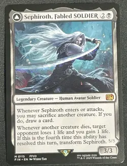 Sephiroth, Fabled SOLDIER Final Fantasy Regular - Image 1