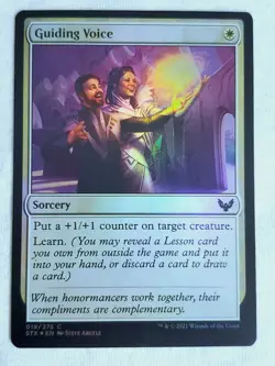 Guiding Voice 019 Strixhaven: School of Mages Foil Magic the Gathering - Image 1