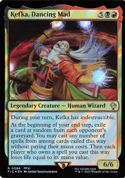 Kefka, Dancing Mad (Surge Foil) R Commander: FINAL FANTASY 84 NM - Image 1