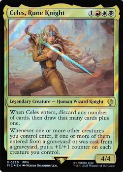 Celes, Rune Knight (Surge Foil) M Commander: FINAL FANTASY 220 NM - Image 1
