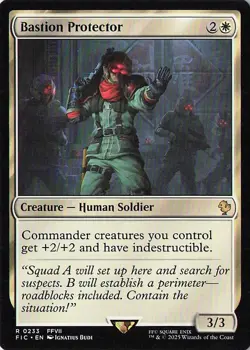 Bastion Protector R Commander: FINAL FANTASY 233 NM - Image 1