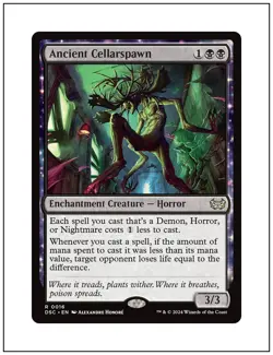 1x Ancient Cellarspawn, Duskmourn Commander, Magic the Gathering MTG NM - Image 1