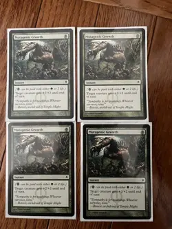 4x Mutagenic Growth New Phyrexia Regular - Image 1