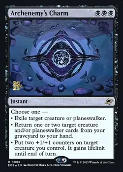 Archenemy's Charm - Foil Prerelease Promo EOE NM MTG - Image 1