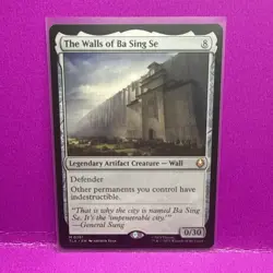 The Walls Of Ba Sing Se - N/M Avatar The Last Airbender Magic The Gathering MTG - Image 1