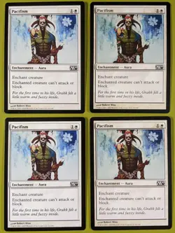 Pacifism x4 Magic 2010 M10 4x Playset Magic the Gathering MTG - Image 1