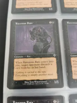 Ravenous Rats ~ Invasion [ Excellent ] [ Magic MTG ] - Image 1