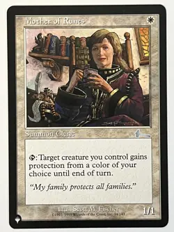 Mother of Runes (ULG) The List Reprints Non-Foil MTG NM - Image 1