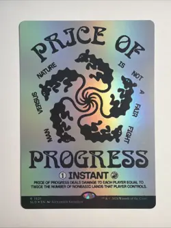 Price of Progress (Rainbow Foil) Secret Lair Drop Foil - Image 1