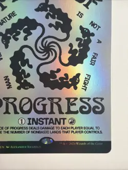 Price of Progress (Rainbow Foil) Secret Lair Drop Foil - Image 4