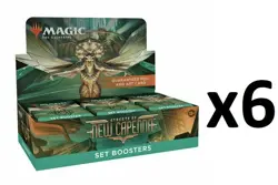 MTG Magic Streets of New Capenna SET 6-Box BOOSTER CASE FACTORY SEALED!!^ - Image 1