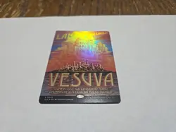 Mtg Encyclopedia Secret Lair Vesuva Foil NM - Image 2