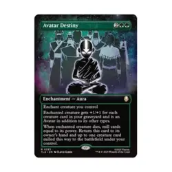 WOTC Avatar: The Last Airbender Avatar Destiny (Borderless) (R) (Foil) NM - Image 1