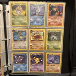 Near Complete Pokemon TCG: Full Complete TEAM ROCKET Cards Set (82) 2000 - Image 1