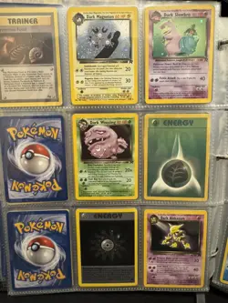 Near Complete Pokemon TCG: Full Complete TEAM ROCKET Cards Set (82) 2000 - Image 2