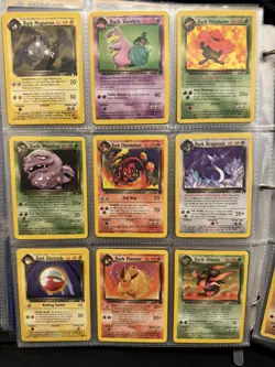 Near Complete Pokemon TCG: Full Complete TEAM ROCKET Cards Set (82) 2000 - Image 4