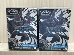 Pokemon TCG: Scarlet & Violet Black Bolt Booster Bundle Sealed Lot of 2 - Image 1