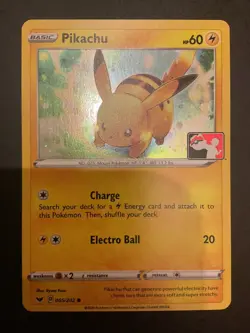 Pokemon - Pikachu 065/202 - Play Event Exclusive Stamped League Promo - Image 1