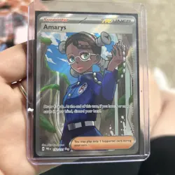 Pokemon - Amarys - 132/131 SV: Prismatic Evolutions - Ultra Rare - NM - Image 1