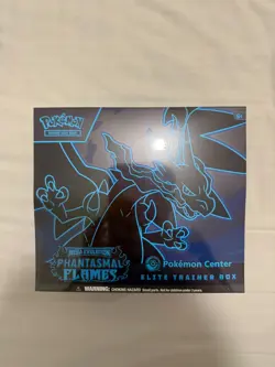 Pokemon TCG Phantasmal Flames Pokemon Center ETB Elite Trainer Box - IN HAND! - Image 1