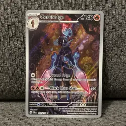 Ceruledge - 197/191 - Illustration Rare IR Pokemon SV: Surging Sparks - NM/M - Image 1
