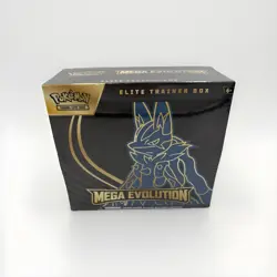 Pokemon Mega Evolution Elite Trainer Box (ETB) Lucario - New Factory Sealed - Image 1