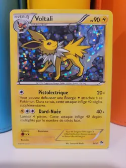 Pokemon 2013 French McDonalds Exclusive Holo Voltali (Jolteon) 6/12 MP - Image 1