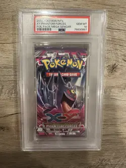 2104 Mega Gengar Phantom Forces Booster Pack PSA 10 - Image 1