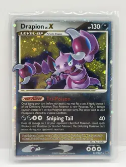 Pokemon TCG - Drapion LV.X - 123/127 - Ultra Rare - Platinum (Base) [Near Mint] - Image 1