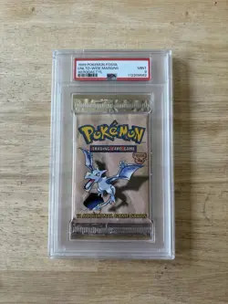 Pokemon 1999 Fossil Booster Pack PSA 9 742818060714 - Image 1