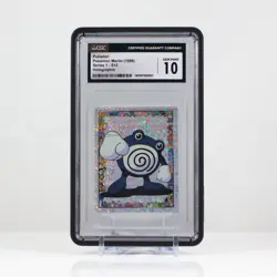 Pokemon Poliwhirl #S12 Merlin Sticker Series 1 Topps Holo - CGC 10 - Image 1