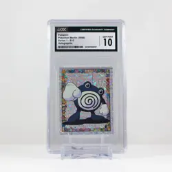 Pokemon Poliwhirl #S12 Merlin Sticker Series 1 Topps Holo - CGC 10 - Image 2