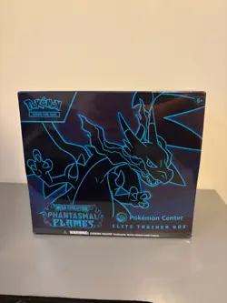 Pokemon TCG Phantasmal Flames Pokemon Center ETB Elite Trainer Box - New Sealed - Image 1