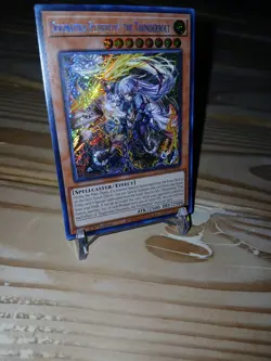 Yugioh! Dogmatika Fleurdelis the Thunderbolt DOOD-EN026 Secret Rare 1st ED NM - Image 1