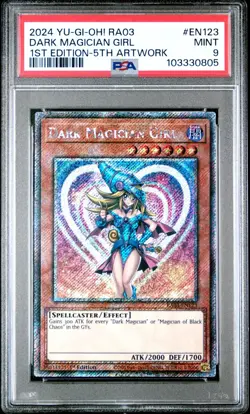 Dark Magician Girl - PSA 9 Bundle - RA03-EN123 MP24-EN009 MP24-EN053 - Yugioh - Image 3